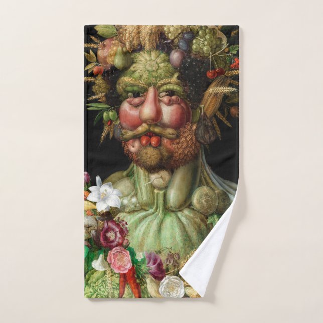 Giuseppe Arcimboldo - Vertumnus Badhandtuch Set (Handtuch)