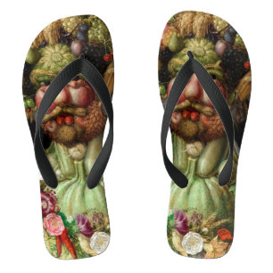 Giuseppe Arcimboldo - Vertumnus Flip Flops