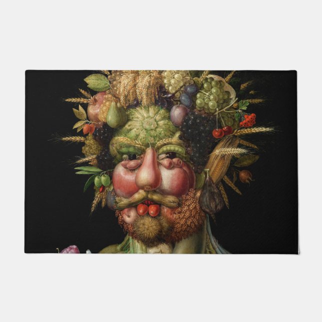 Giuseppe Arcimboldo - Vertumnus Fußmatte (Vorderseite)