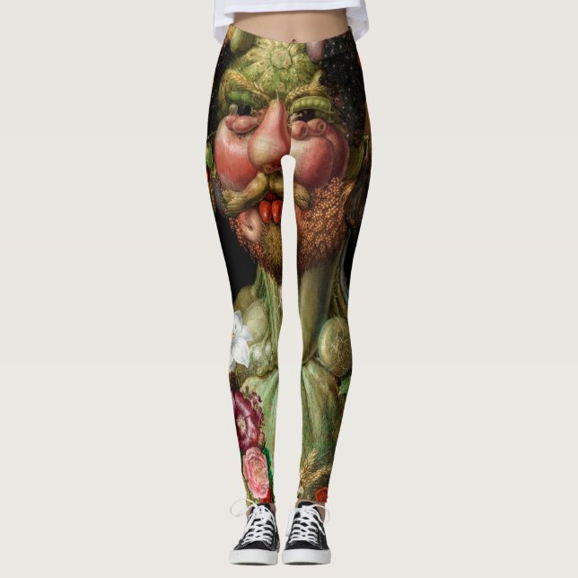 Giuseppe Arcimboldo - Vertumnus Leggings (Vorderseite)