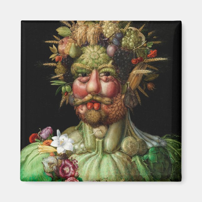 Giuseppe Arcimboldo - Vertumnus Magnet (Vorne)