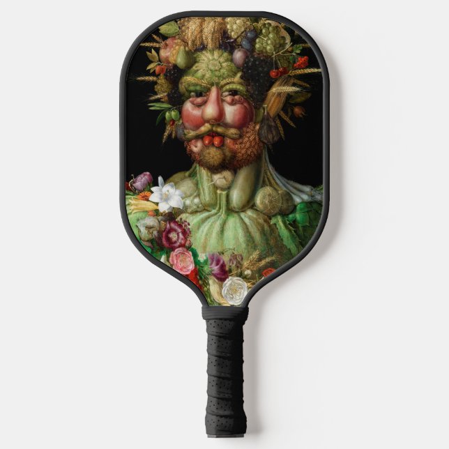 Giuseppe Arcimboldo - Vertumnus Pickleball Schläger (Vorderseite)