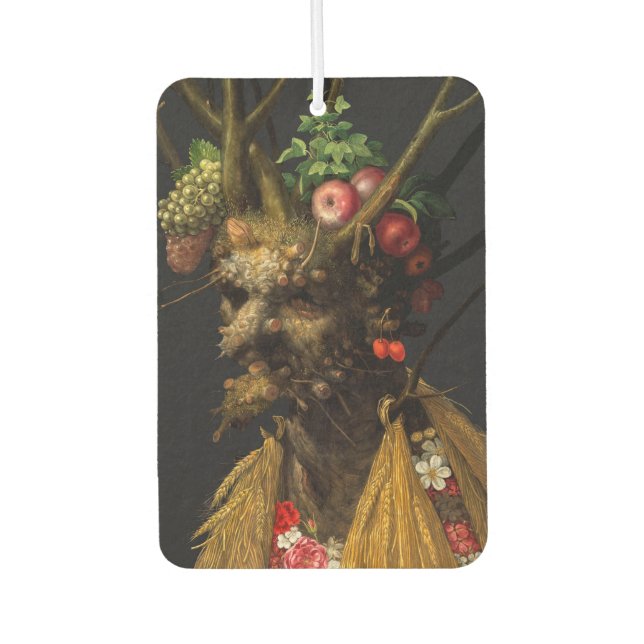 Giuseppe Arcimboldo - Vier Jahreszeiten in einem K Autolufterfrischer (Vorderseite)