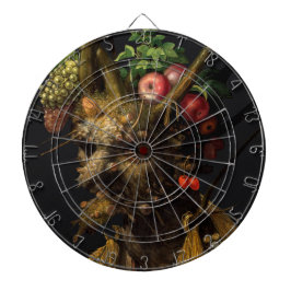 Giuseppe Arcimboldo - Vier Jahreszeiten in einem K Dartscheibe