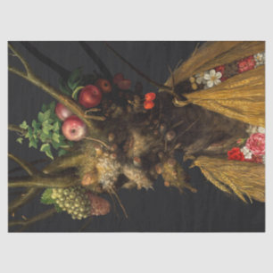 Giuseppe Arcimboldo - Vier Jahreszeiten in einem K Seidenpapier