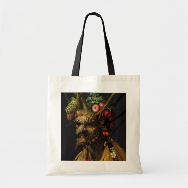 Giuseppe Arcimboldo - Vier Jahreszeiten in einem K Tragetasche (Vorne)