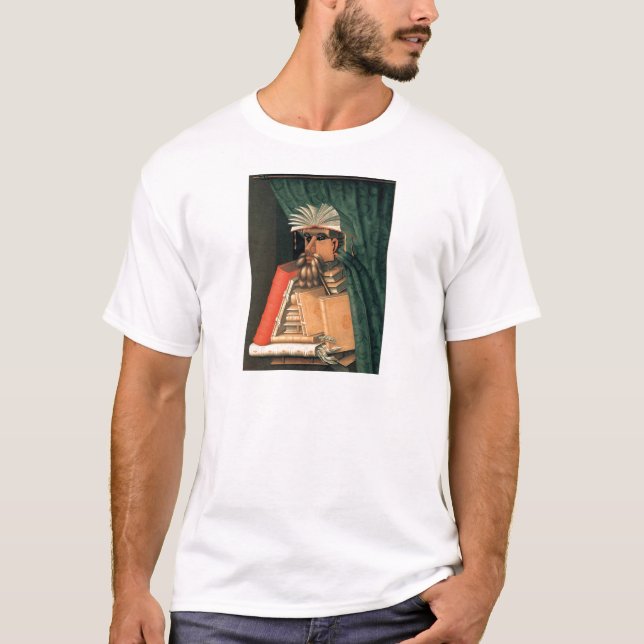Giuseppe Arcimboldos Bibliothekar T-Shirt (Vorderseite)