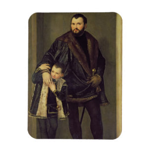 Giuseppe DA Porto und sein Sohn Adriano, c.1555 Magnet