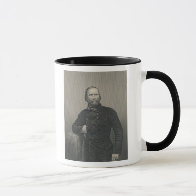 Giuseppe Garibaldi, graviert durch D.J Pfund Tasse (Rechts)