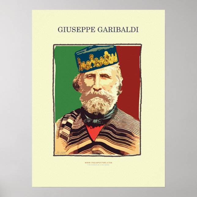 Giuseppe Garibaldi Poster (Vorne)