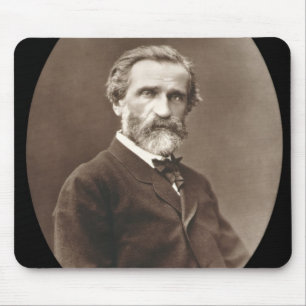 Giuseppe Verdi (1813-1901) von 'Galerie Contempor Mousepad