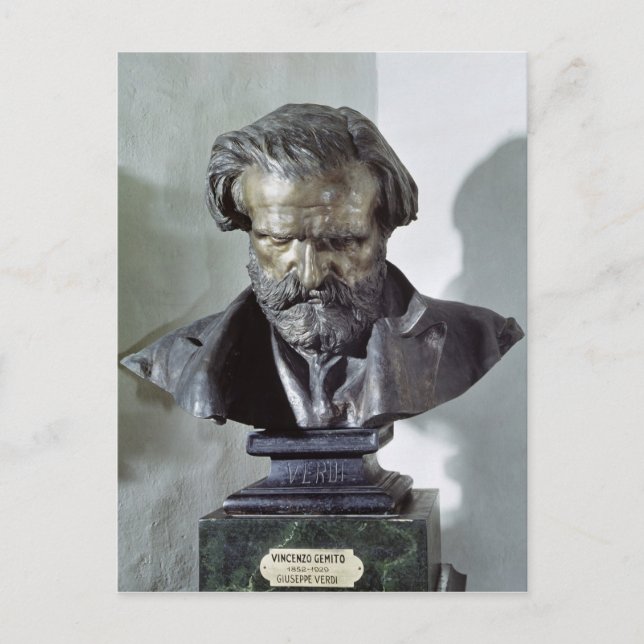 Giuseppe Verdi Postkarte (Vorderseite)