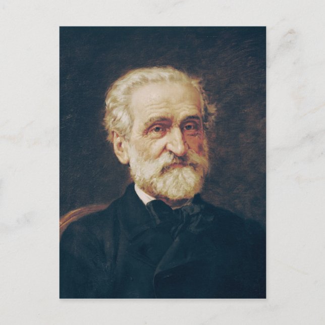 Giuseppe Verdi Postkarte (Vorderseite)
