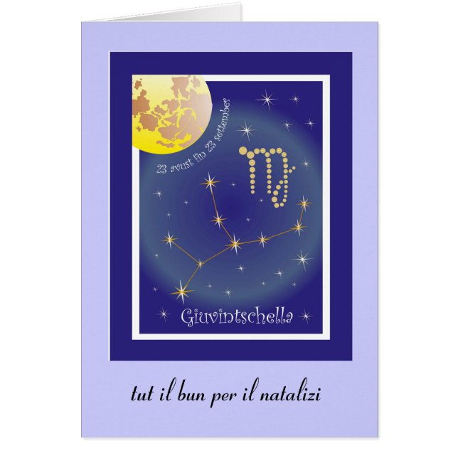 Giuvintschella 23 avust fin 23 settember Karte (Vorne)