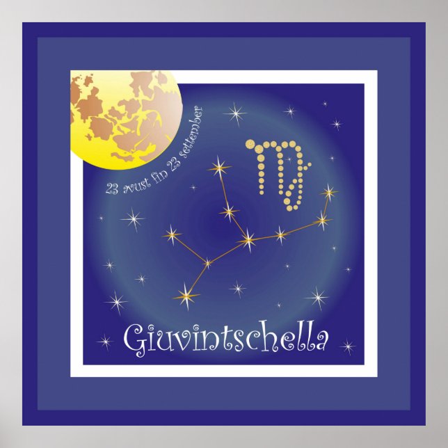 Giuvintschella 23 avust fin 23 settember Poster (Vorne)
