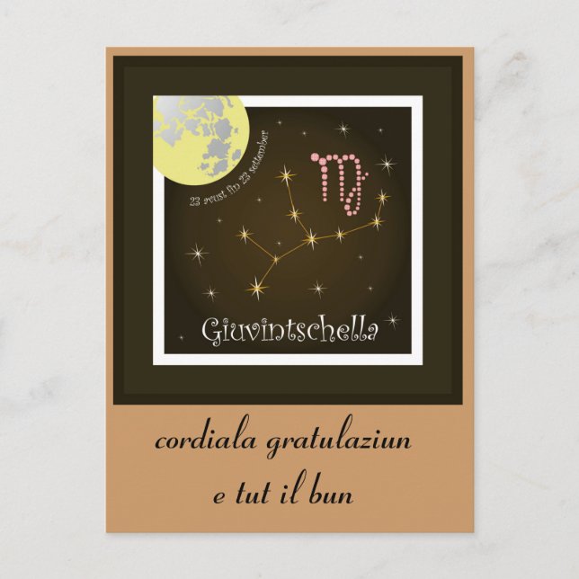 Giuvintschella 23 avust fin 23 settember Postkarte (Vorderseite)