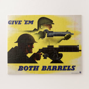 Give Both Barrels, WW2 Military & Factory workers