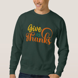 GIVE DANKS ERNTEDANK SWEATSHIRT
