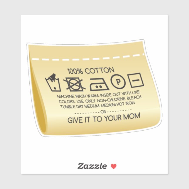 Give it to your mom 1 aufkleber (Blatt)