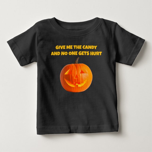 Give Me The Candy Baby T-Shirt (Devant)