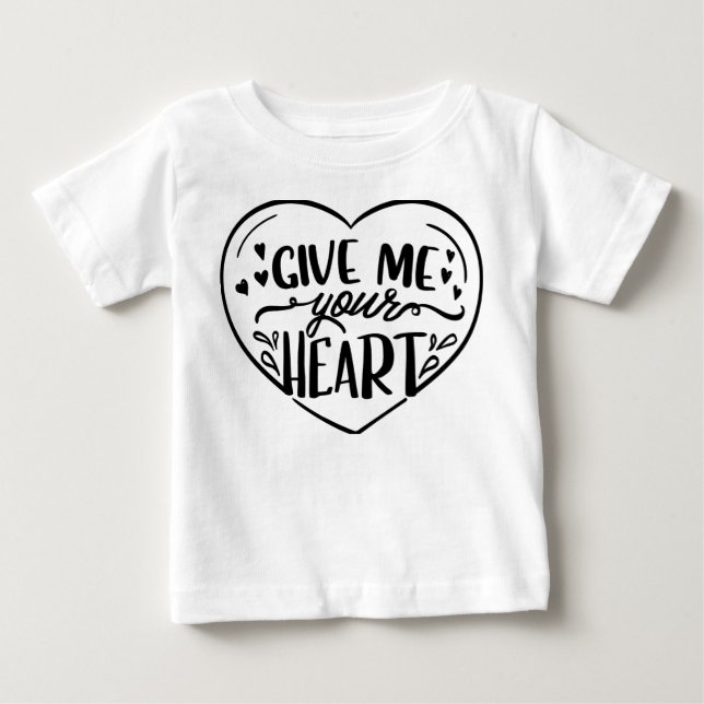 Give me your hearts 💗 t shirt design for women an (Vorderseite)