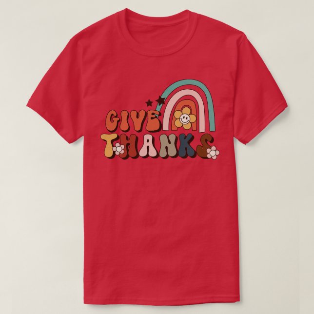 Give Thanks  T-Shirt (Design vorne)