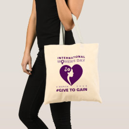 Give To Gain International Women's Day 2026 Tragetasche