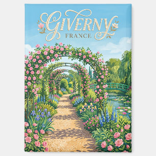 Giverny Frankreich Magnet