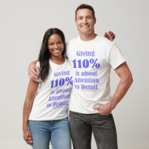 Giving 110% Is About Attention To Detail
