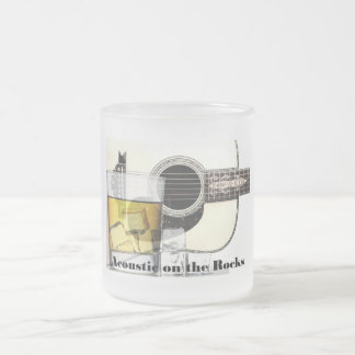 Givré "Acoustique tasse givrée sur roches"