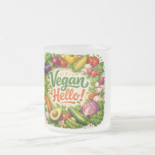 Givré Bonjour Tasse Végétalienne