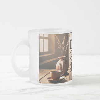 Givré café serré dans une tasse