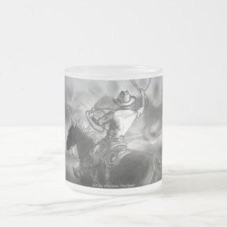 Givré Cowboy sur la tasse Roping de tasse de café de