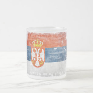 Givré Fier d'être tasse serbe