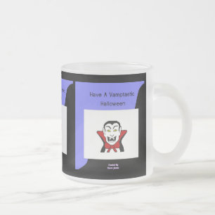 Givré Halloween Vamptastique petite tasse de verre dépol