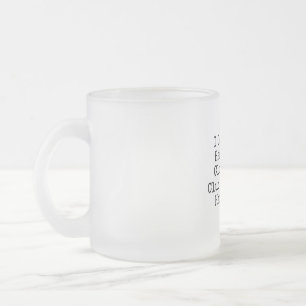 Givré Je ne pourrais pas manipuler la tasse givrée par