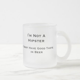 Givré Je ne suis pas un hippie-- Tasse de bière