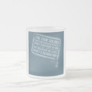 Givré La véritable tasse de soldat