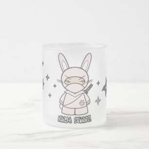 Givré Lapin de Ninja ! Avec la tasse de Shurikens