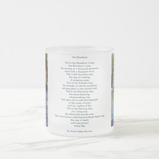 Givré Le Wonderer - par Ruth Calder Murphy - tasse (Centre)
