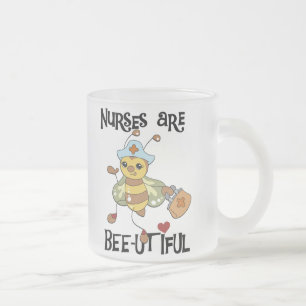 Givré Les infirmières sont tasse d'Abeille-utiful