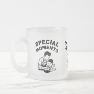 Givré Moments Spéciaux Tasse en Verre Dépolie Fête des P