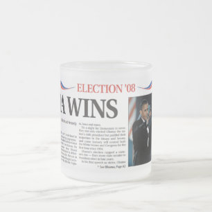 Givré Obama gagne la tasse