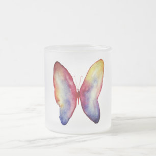 Givré papillon summert art tasse à café