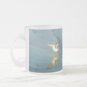 Givré Patauger la tasse de mouettes