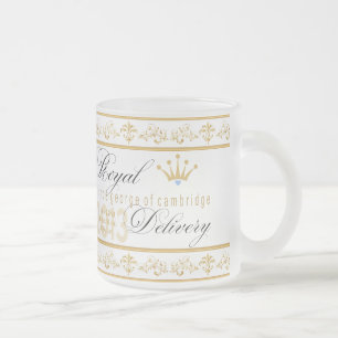 Givré Prince George de tasse royale de bébé de Cambrid