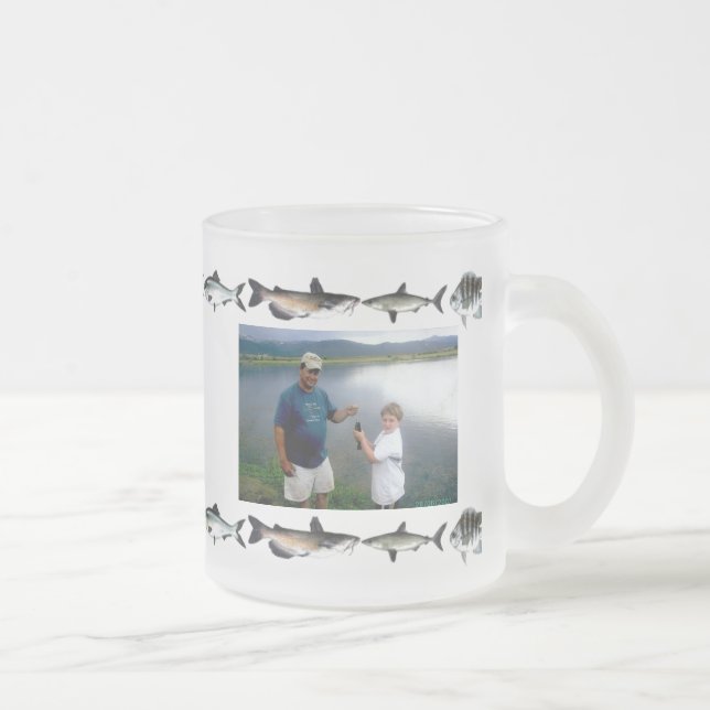 Givré Quelque chose est tasse givrée personnalisée de (Droit)