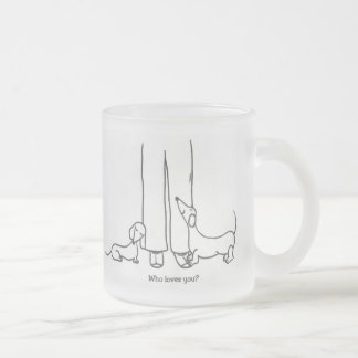 Givré Qui vous aime ?  Tasse givrée