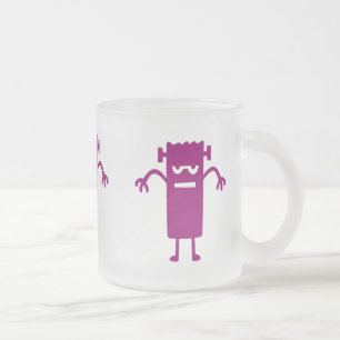 Givré Tasse à café avec clip art d'Halloween Frankenstei