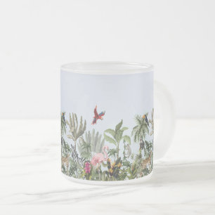 Givré Tasse à café en céramique représentant la faune de